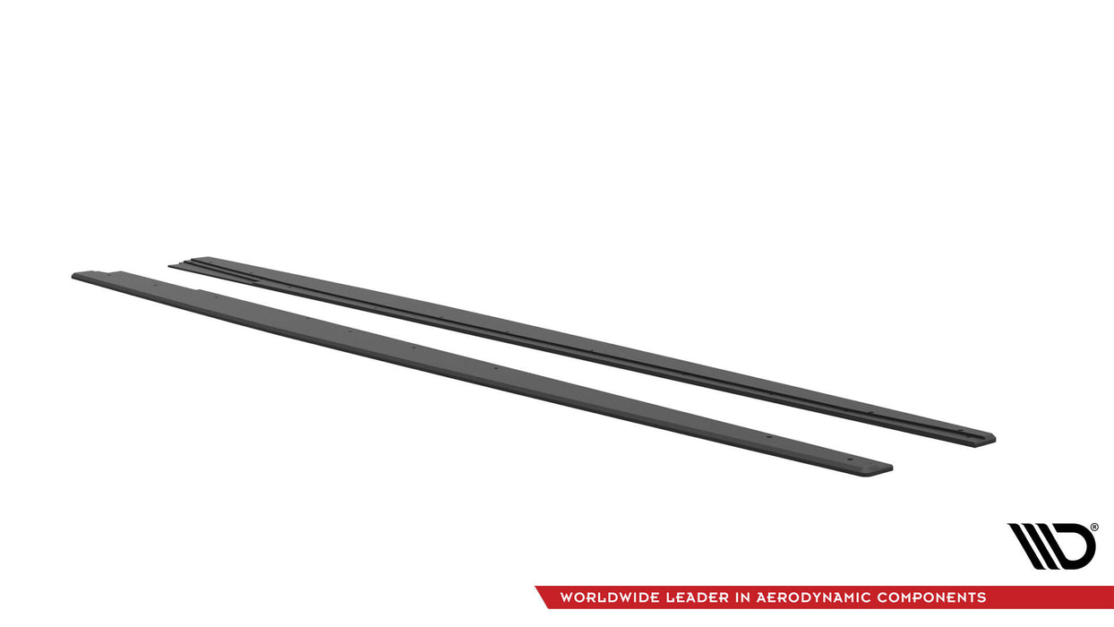 Maxton Design Street Pro Side Skirts Diffusers Audi S3 / A3 S-Line Sedan 8V