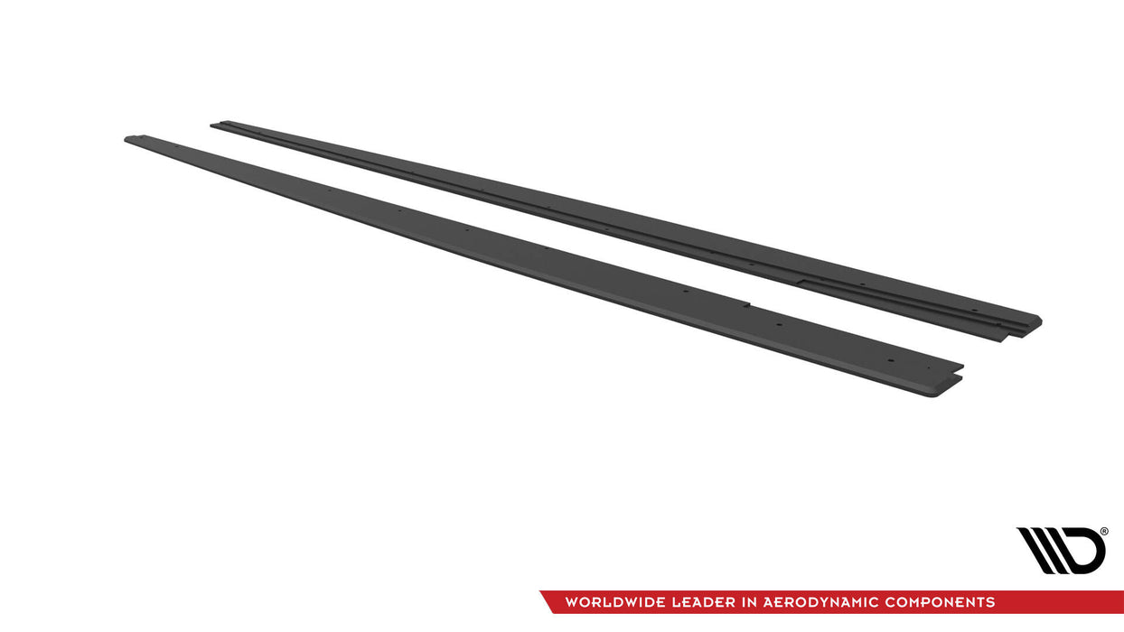 Maxton Design Street Pro Side Skirts Diffusers Audi S3 / A3 S-Line Sedan 8V
