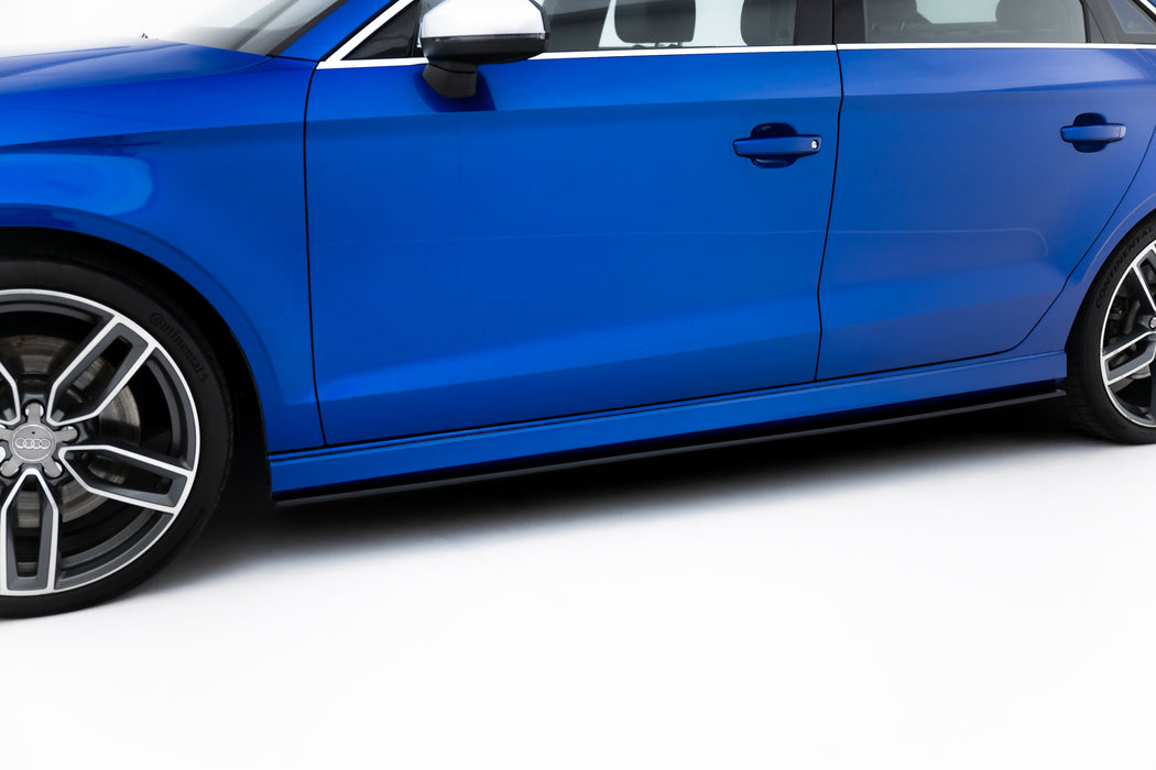 Maxton Design Street Pro Side Skirts Diffusers Audi S3 / A3 S-Line Sedan 8V