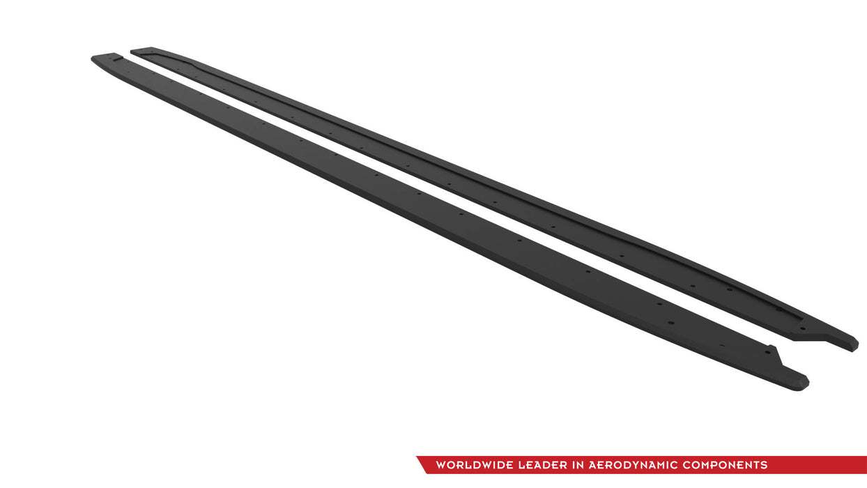 Maxton Design Street Pro Side Skirts Diffusers Audi S3 Sportback / A3 S-line Sportback 8Y Facelift