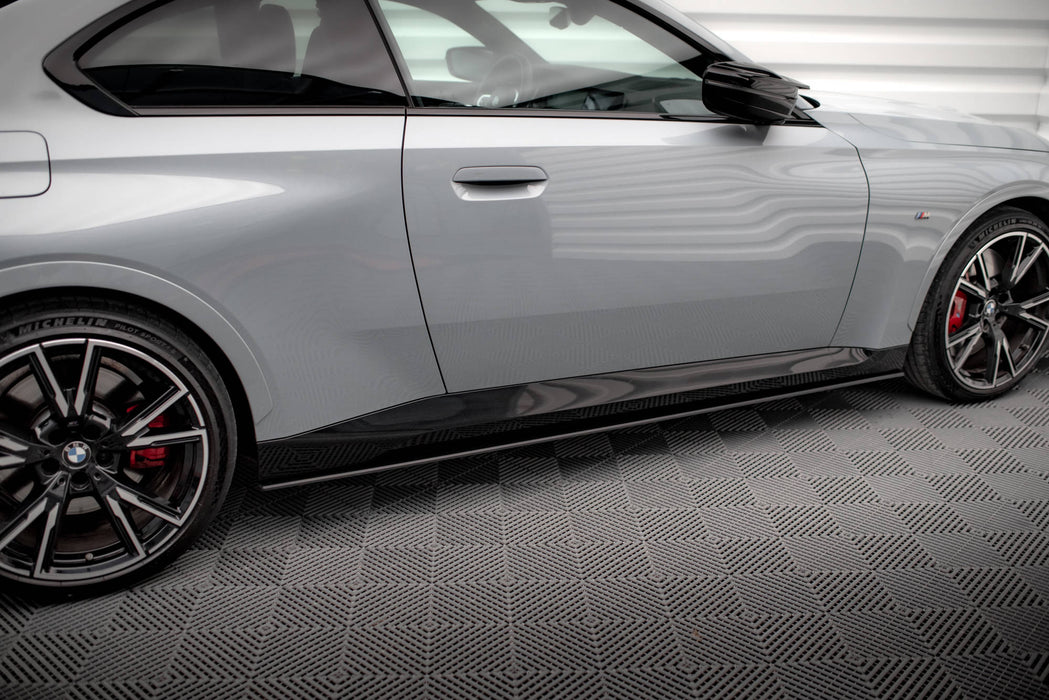 Maxton Design Street Pro Side Skirts Diffusers BMW 2 Coupe M-Pack / M240i G42
