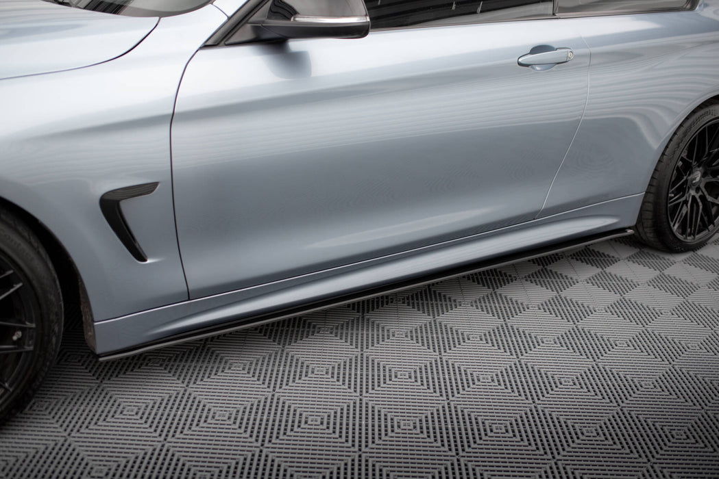 Maxton Design Street Pro Side Skirts Diffusers BMW 4 Coupe / Gran Coupe / Cabrio M-Pack F32 / F36 / F33