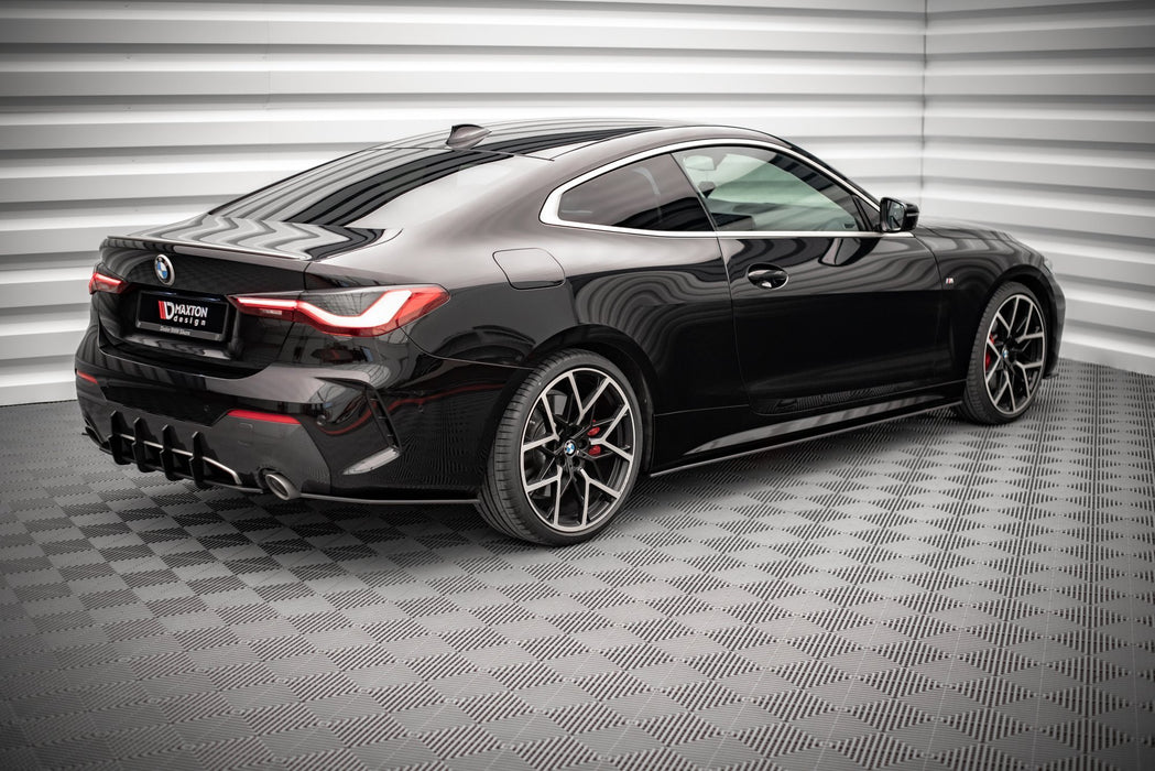 Maxton Design Street Pro Side Skirts Diffusers BMW 4 M-Pack / M440i G22 / G23 / G22 Facelift / G23 Facelift