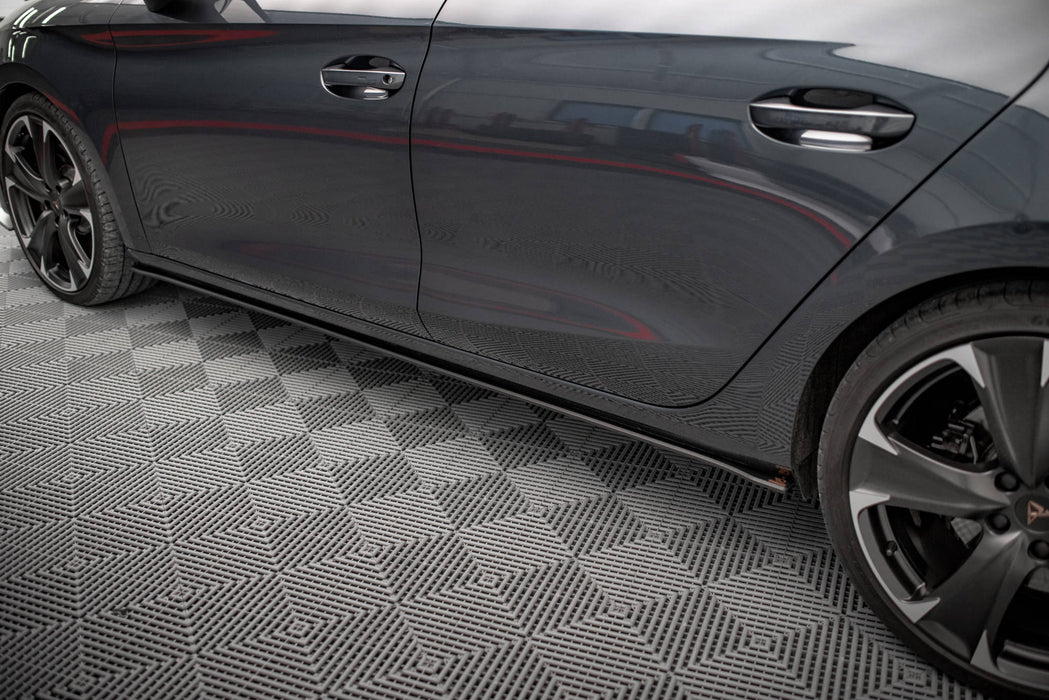Maxton Design Street Pro Side Skirts Diffusers Cupra Leon Mk1