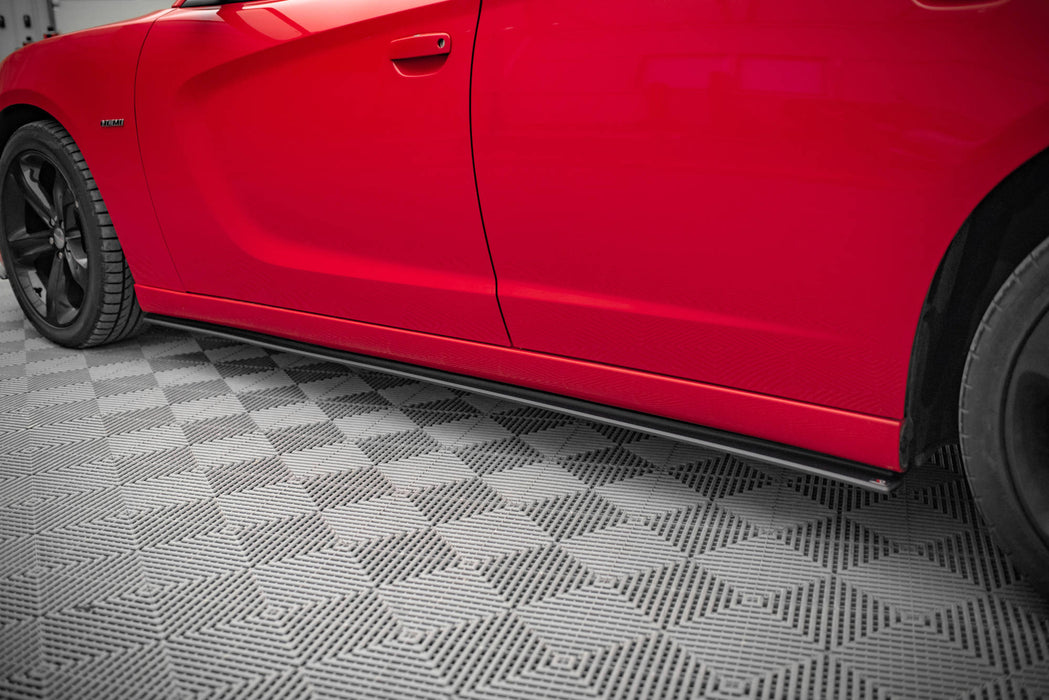 Maxton Design Street Pro Side Skirts Diffusers Dodge Charger RT Mk7 Facelift