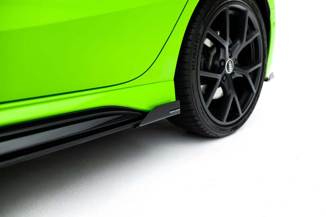 Street Pro Side Skirts Diffusers + Flaps Audi RS3 Sportback 8Y Facelift