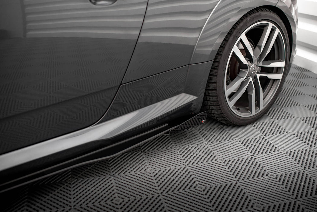 Maxton Design Street Pro Side Skirts Diffusers + Flaps Audi TT S / S-Line 8S