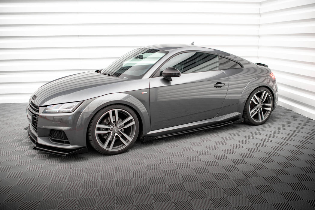 Maxton Design Street Pro Side Skirts Diffusers + Flaps Audi TT S / S-Line 8S