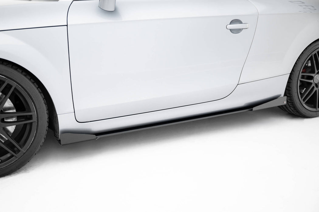 Maxton Design Street Pro Side Skirts Diffusers + Flaps Audi TT S / TT S-Line 8J