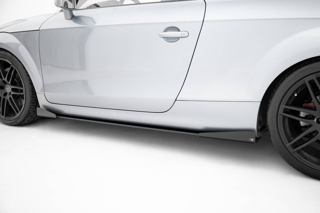 Maxton Design Street Pro Side Skirts Diffusers + Flaps Audi TT S / TT S-Line 8J