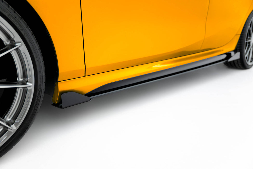 Maxton Design Street Pro Side Skirts Diffusers + Flaps BMW 1 M-Pack F70