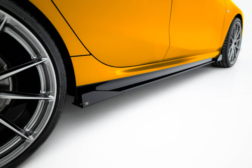Maxton Design Street Pro Side Skirts Diffusers + Flaps BMW 1 M-Pack F70