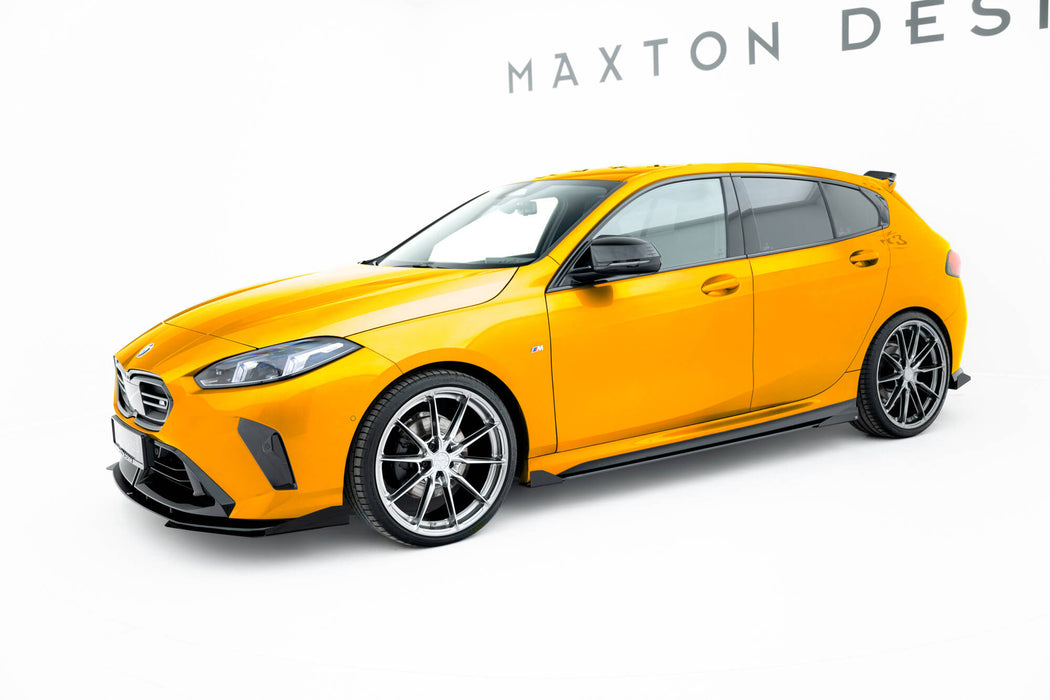 Maxton Design Street Pro Side Skirts Diffusers + Flaps BMW 1 M-Pack F70