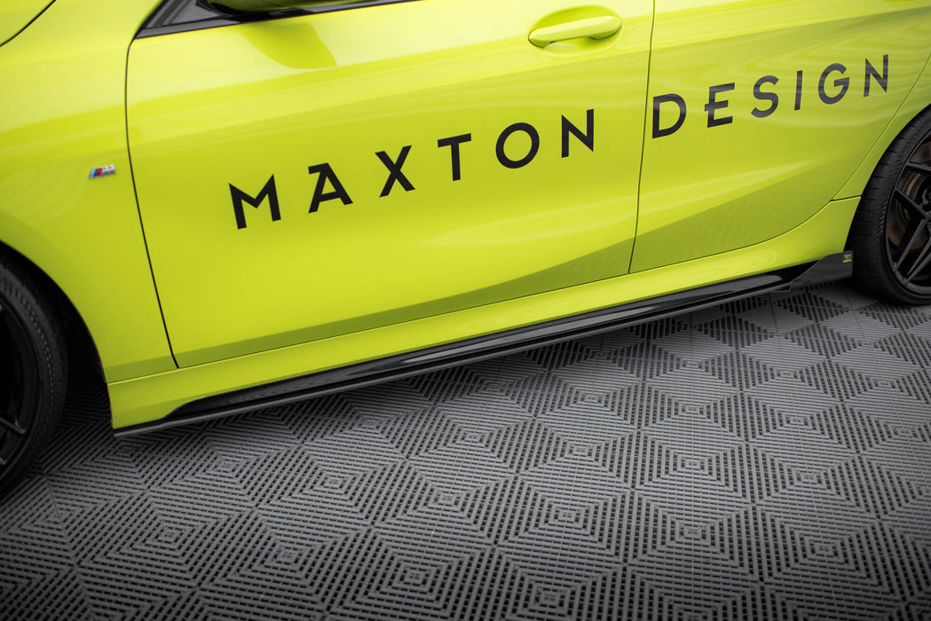 Maxton Design Street Pro Side Skirts Diffusers + Flaps BMW 1 M-Pack / M135i / 128ti F40