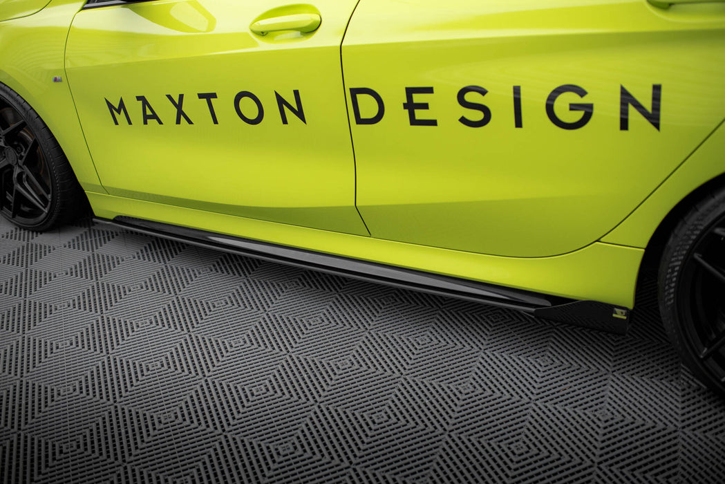 Maxton Design Street Pro Side Skirts Diffusers + Flaps BMW 1 M-Pack / M135i / 128ti F40