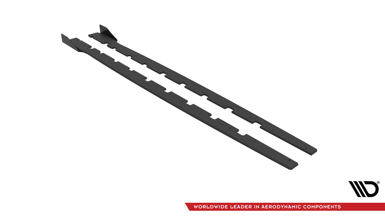 Maxton Design Street Pro Side Skirts Diffusers + Flaps BMW 1 M-Pack / M135i / 128ti F40