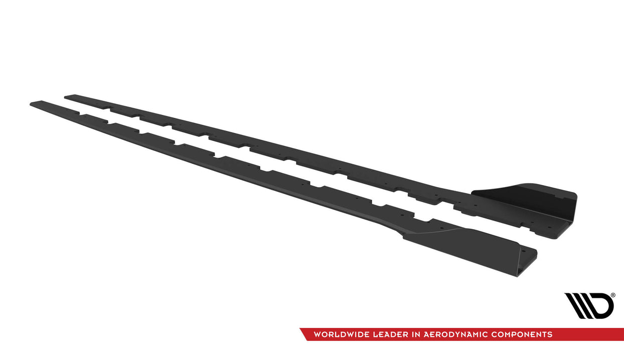 Maxton Design Street Pro Side Skirts Diffusers + Flaps BMW 1 M-Pack / M135i / 128ti F40