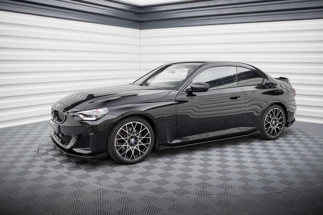 Maxton Design Street Pro Side Skirts Diffusers + Flaps BMW 2 Coupe G42