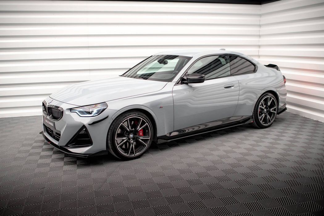 Maxton Design Street Pro Side Skirts Diffusers + Flaps BMW 2 Coupe M-Pack / M240i G42