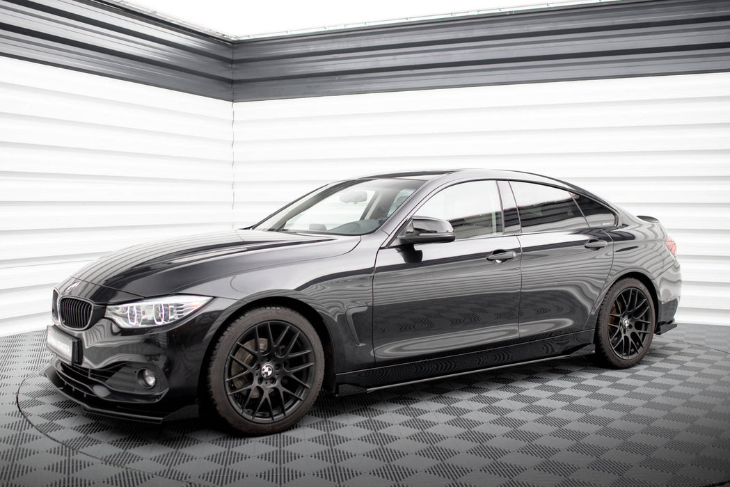 Maxton Design Street Pro Side Skirts Diffusers + Flaps BMW 4 Gran Coupe F36