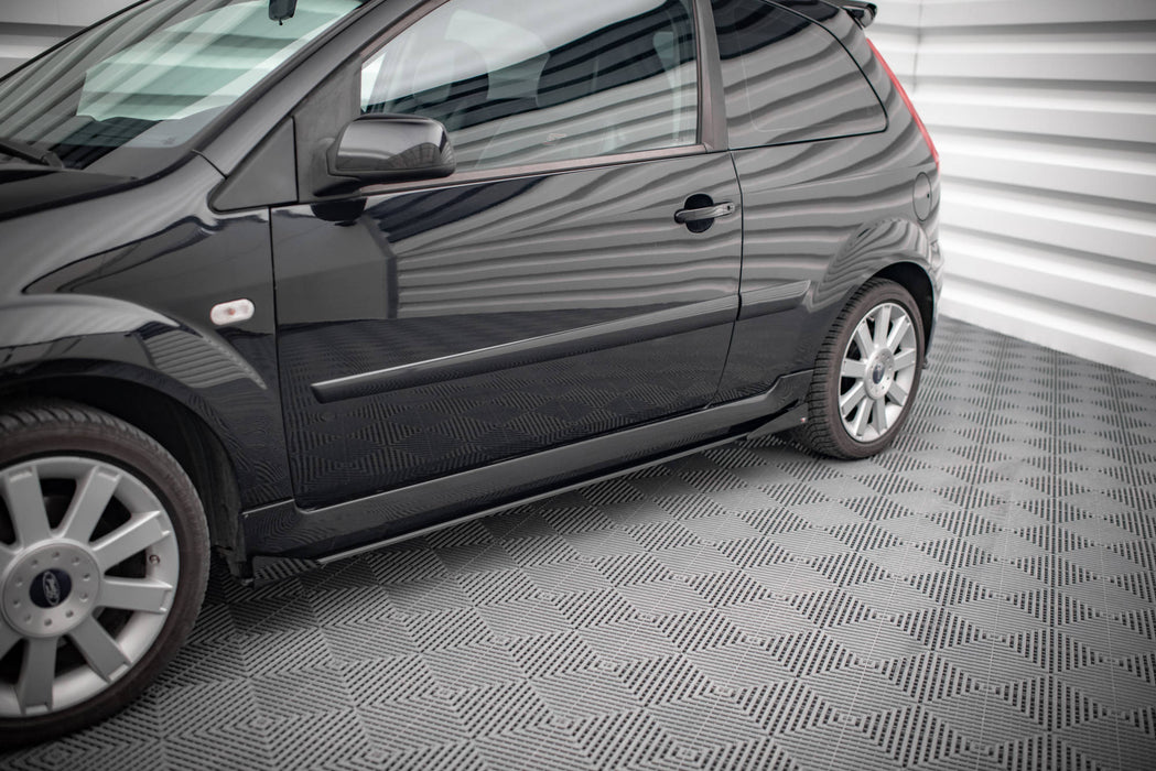 Maxton Design Street Pro Side Skirts Diffusers + Flaps Ford Fiesta ST Mk6