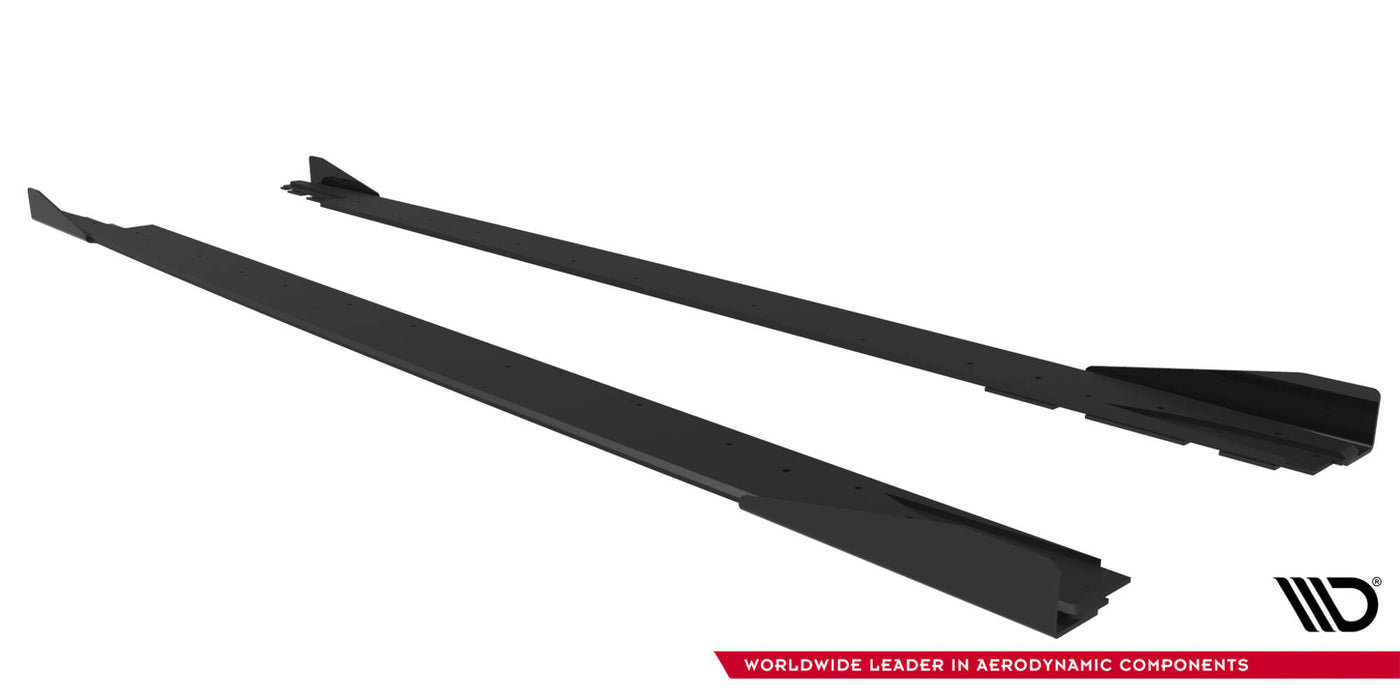 Maxton Design Street Pro Side Skirts Diffusers + Flaps Mercedes-AMG CLE 53 C236