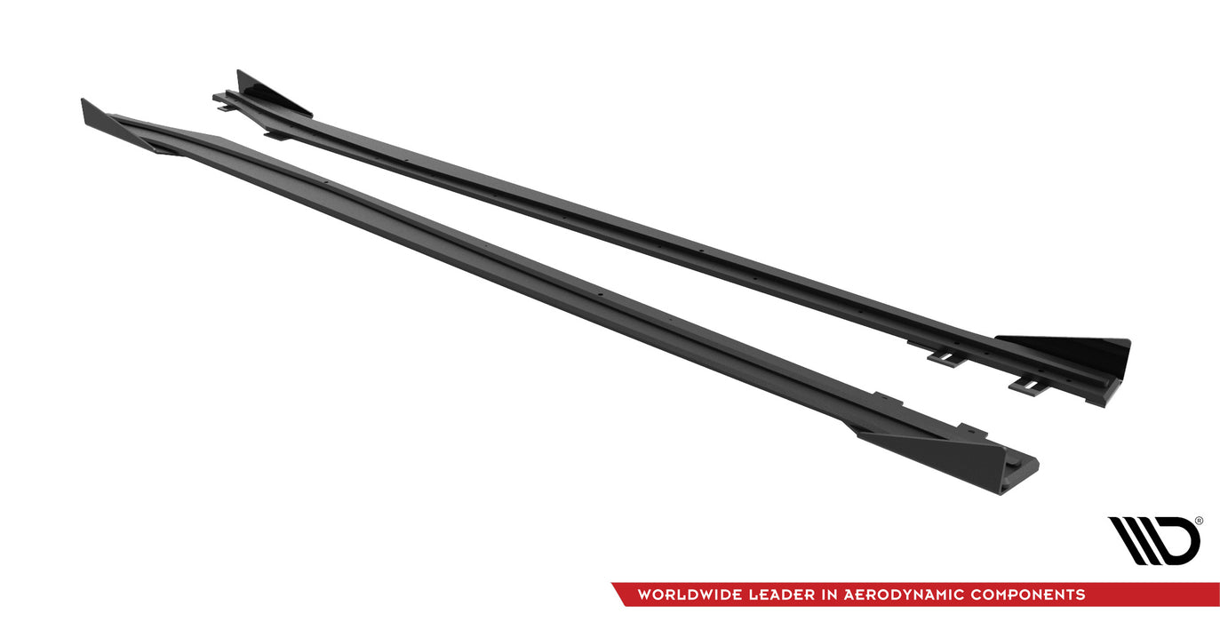 Maxton Design Street Pro Side Skirts Diffusers + Flaps Opel Astra GTC OPC-Line J