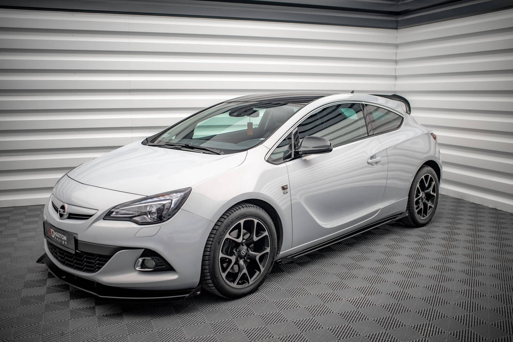 Maxton Design Street Pro Side Skirts Diffusers + Flaps Opel Astra GTC OPC-Line J
