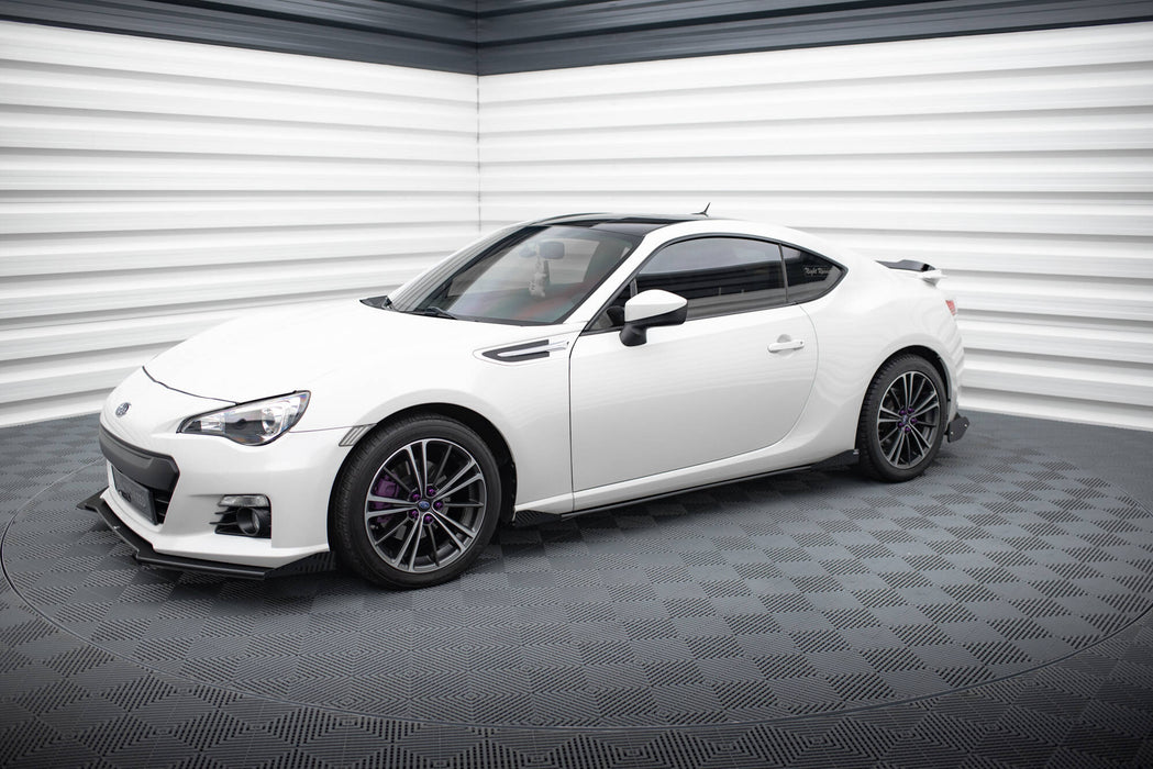 Maxton Design Street Pro Side Skirts Diffusers + Flaps Subaru BRZ Mk1 / Mk1 Facelift