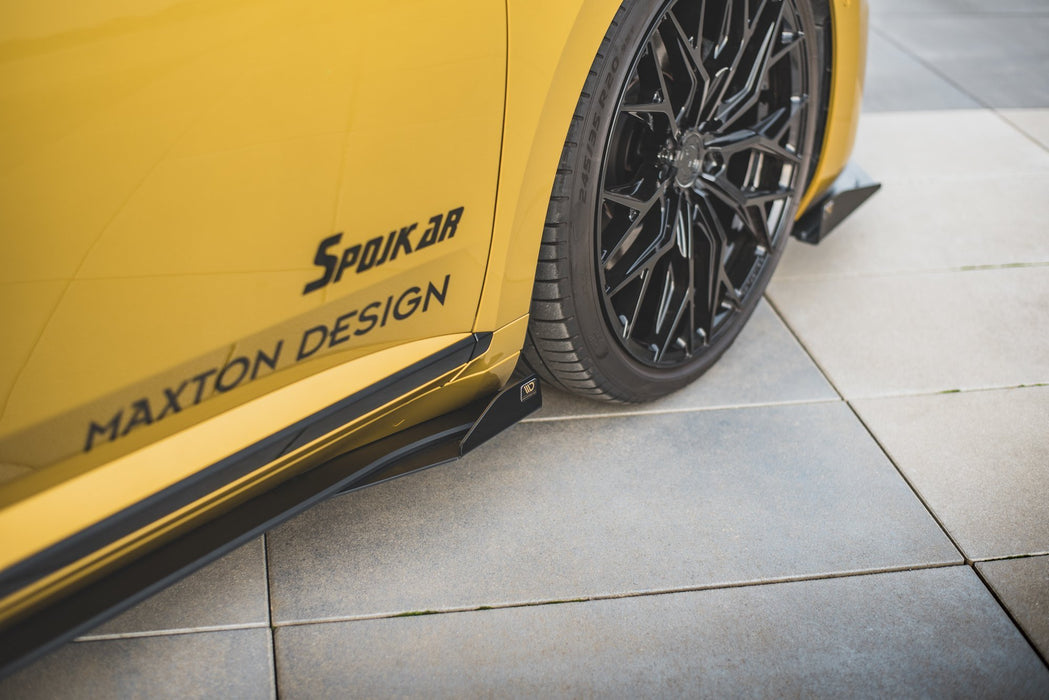 Maxton Design Street Pro Side Skirts Diffusers + Flaps Volkswagen Arteon R-Line
