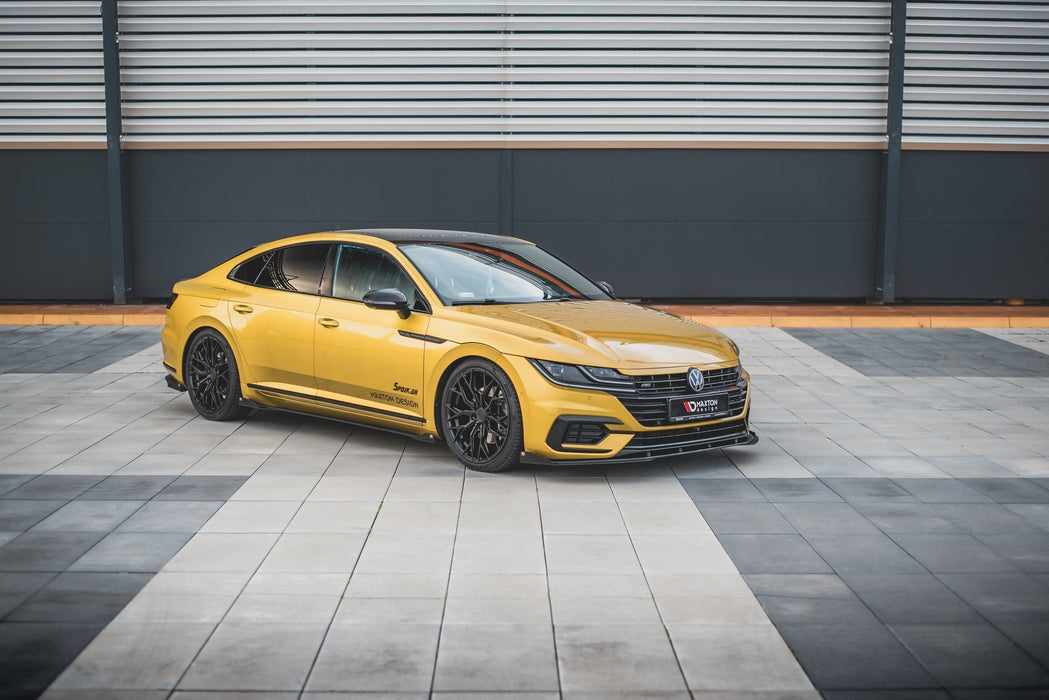 Maxton Design Street Pro Side Skirts Diffusers + Flaps Volkswagen Arteon R-Line