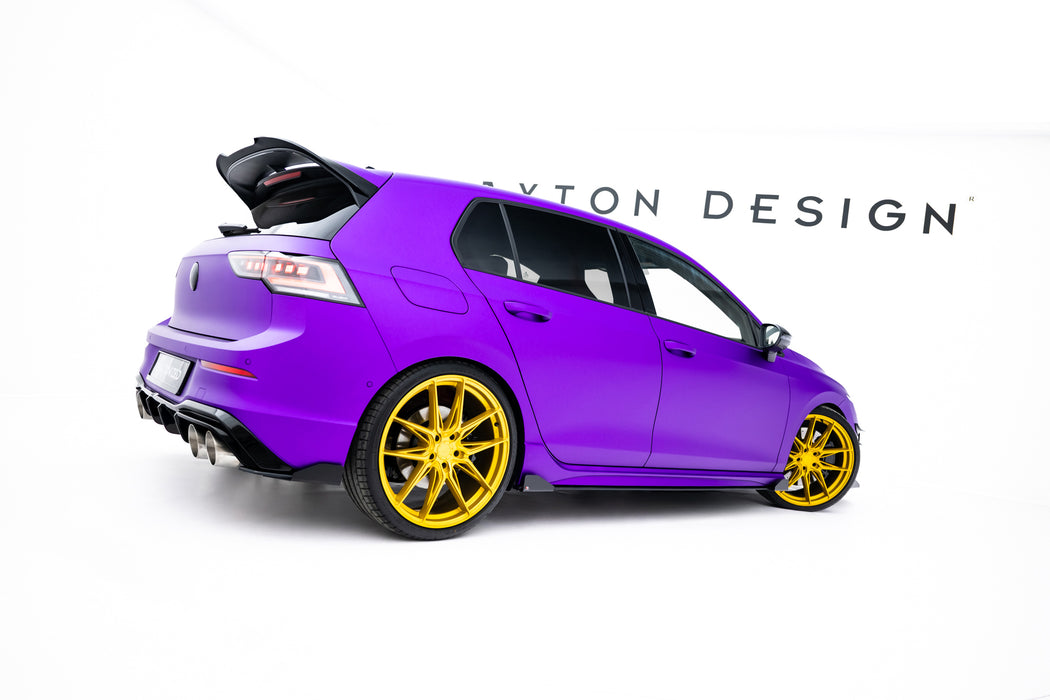 Maxton Design Street Pro Side Skirts Diffusers + Flaps Volkswagen Golf R Mk8 / Mk8 Facelift