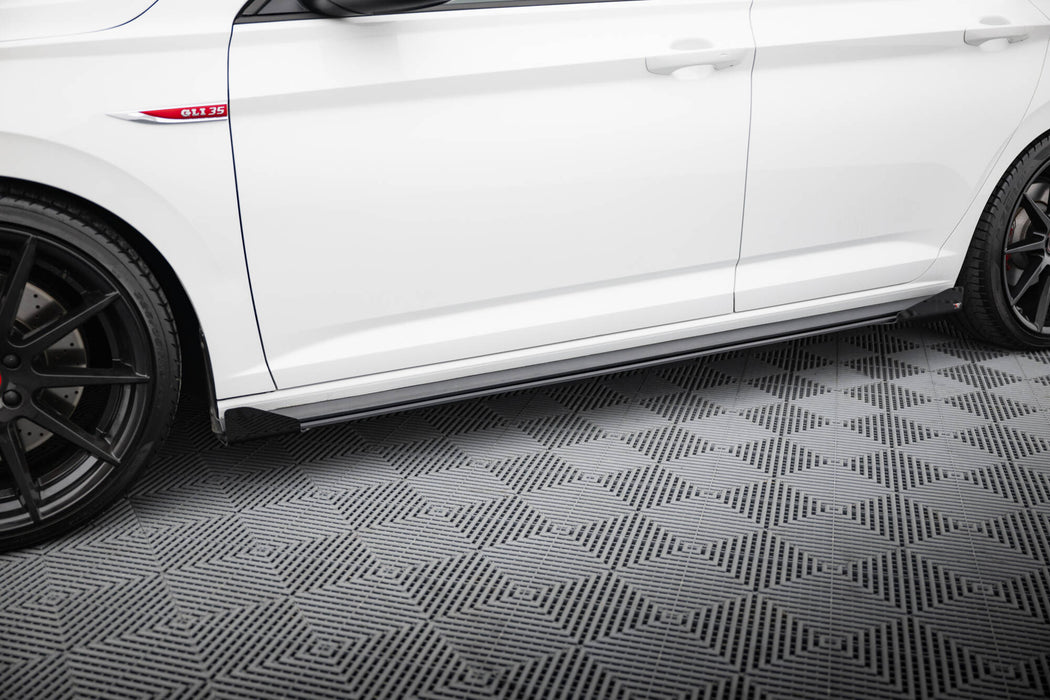 Maxton Design Street Pro Side Skirts Diffusers + Flaps Volkswagen Jetta GLI Mk7