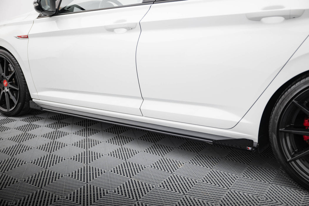 Maxton Design Street Pro Side Skirts Diffusers + Flaps Volkswagen Jetta GLI Mk7