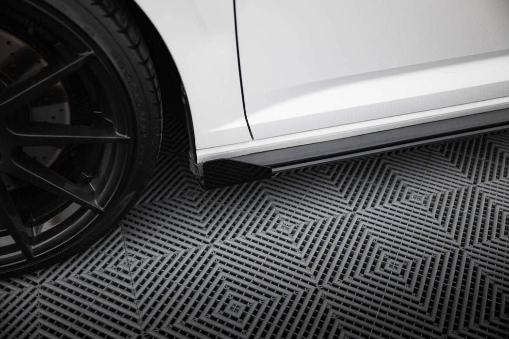 Maxton Design Street Pro Side Skirts Diffusers + Flaps Volkswagen Jetta GLI Mk7