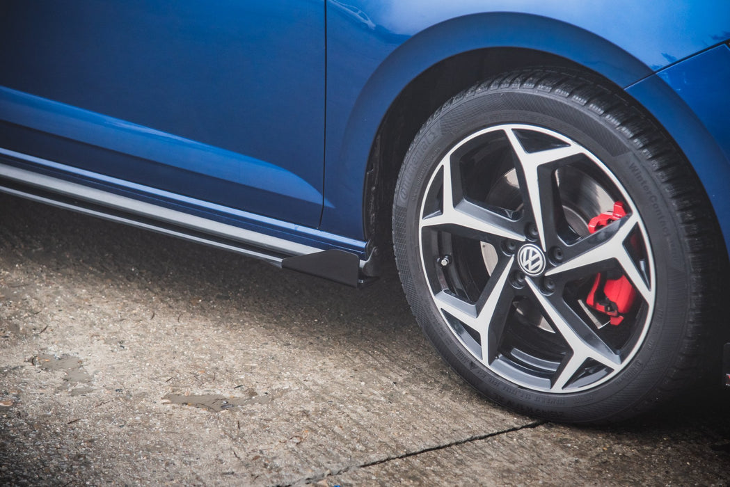 Maxton Design Street Pro Side Skirts Diffusers + Flaps Volkswagen Polo GTI Mk6