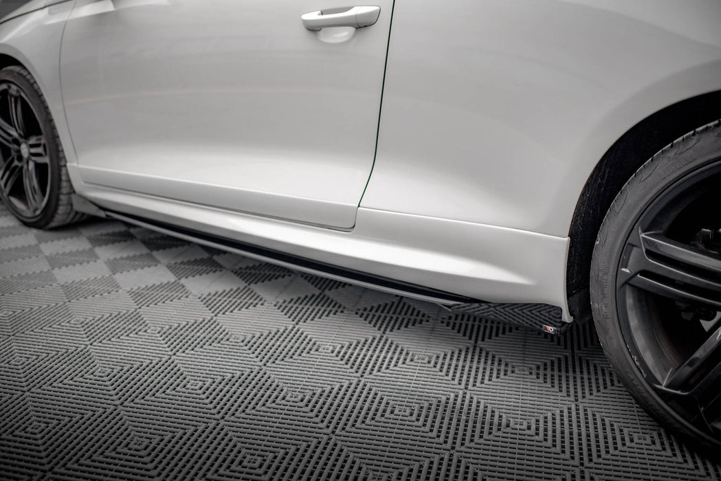 Maxton Design Street Pro Side Skirts Diffusers + Flaps Volkswagen Scirocco R Mk3