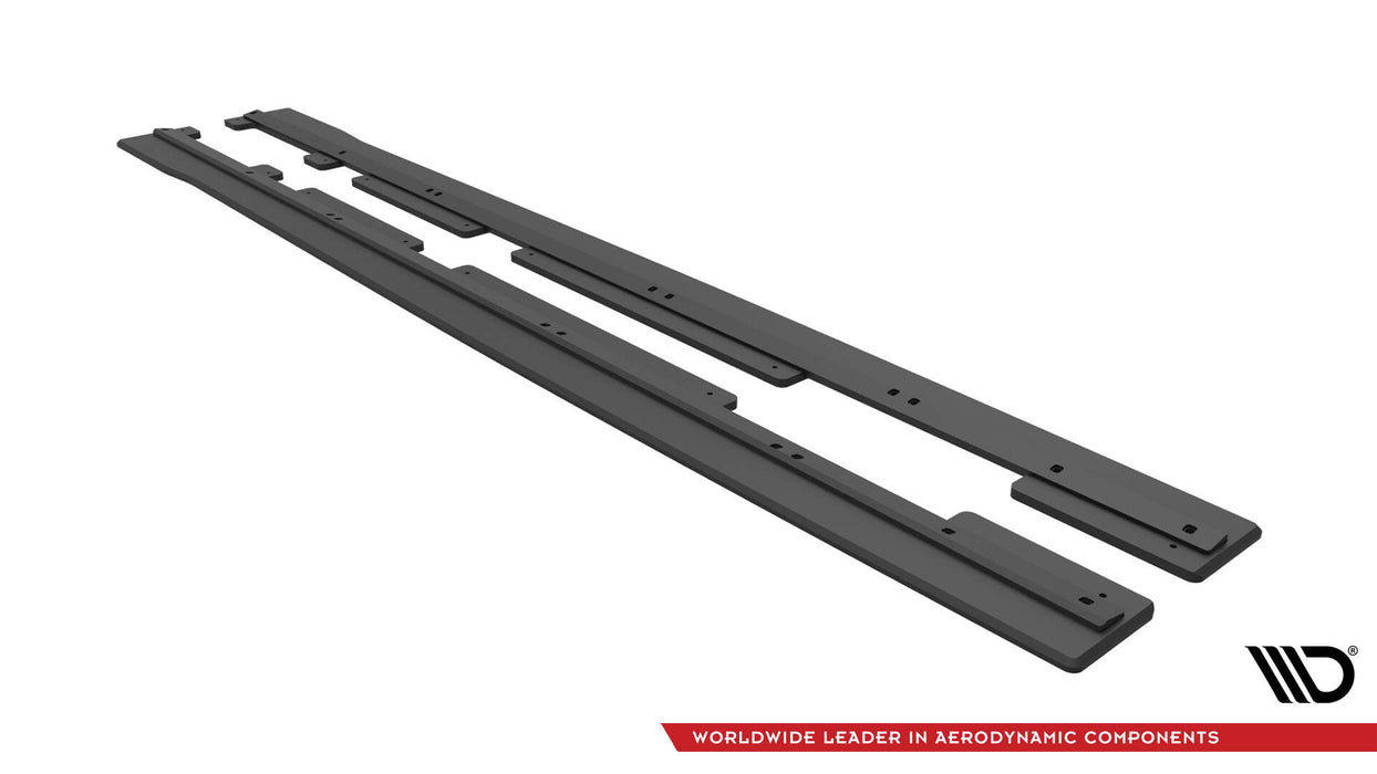 Maxton Design Street Pro Side Skirts Diffusers Ford Fiesta  ST / ST-Line Mk8