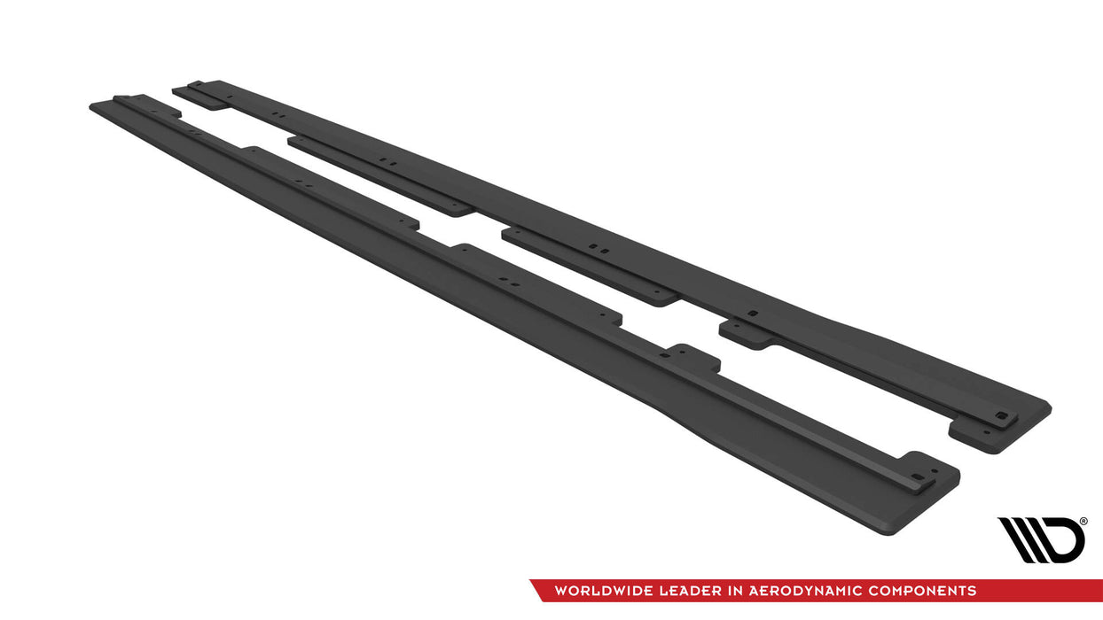 Maxton Design Street Pro Side Skirts Diffusers Ford Fiesta  ST / ST-Line Mk8