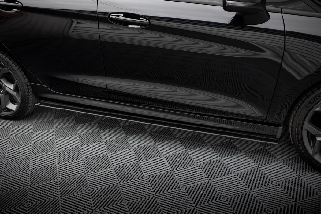 Maxton Design Street Pro Side Skirts Diffusers Ford Fiesta  ST / ST-Line Mk8