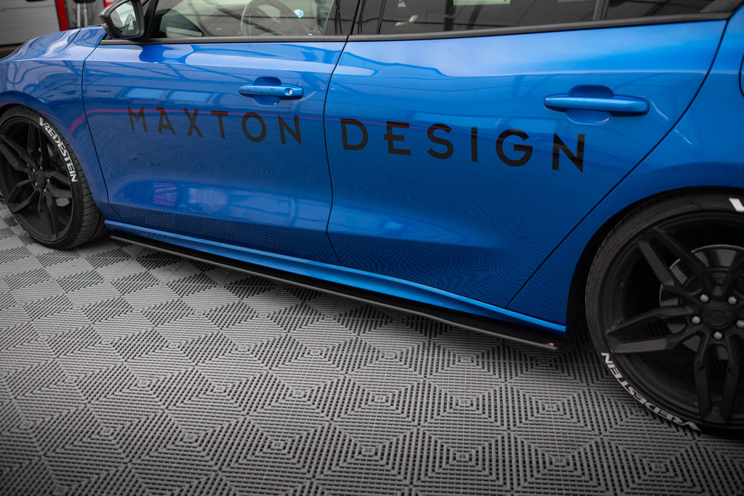 Maxton Design Street Pro Side Skirts Diffusers Ford Focus ST / ST-Line Mk4