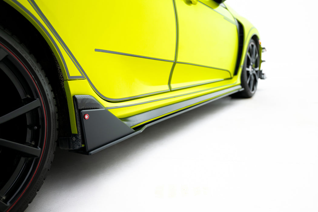 Maxton Design Street Pro Side Skirts Diffusers Honda Civic Type R Mk10