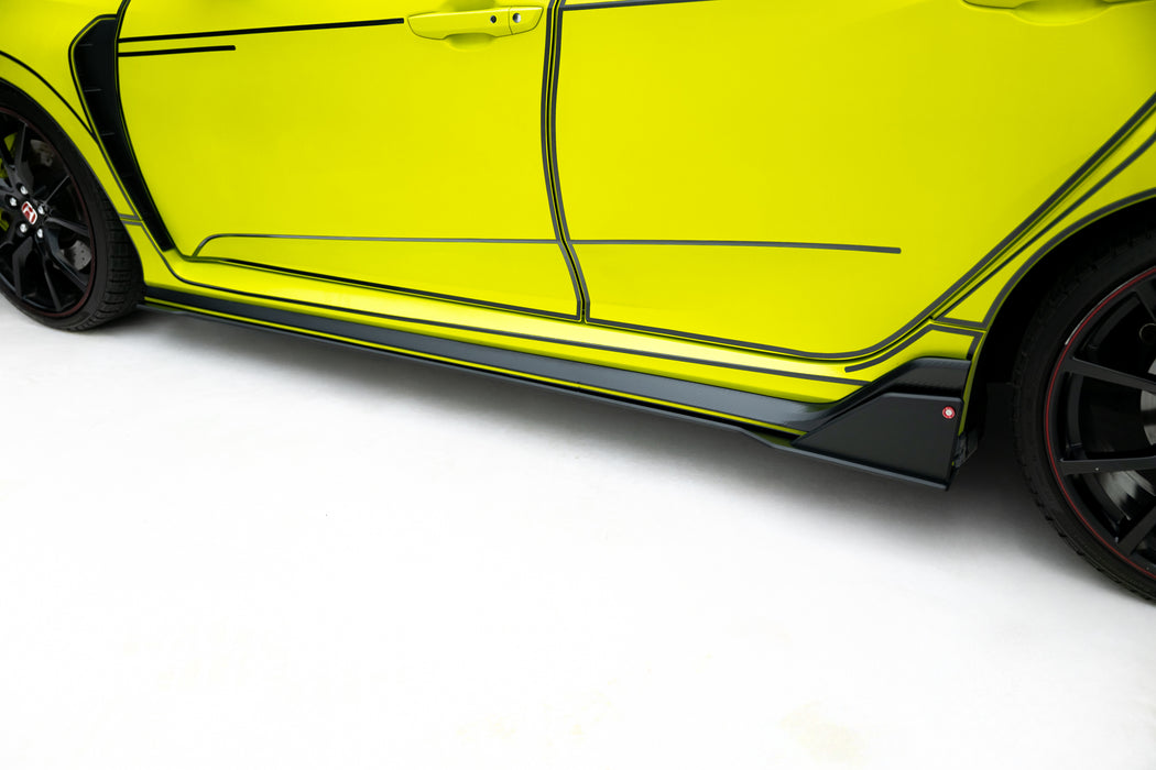 Maxton Design Street Pro Side Skirts Diffusers Honda Civic Type R Mk10