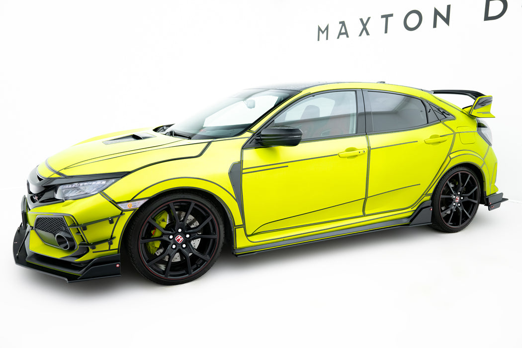 Maxton Design Street Pro Side Skirts Diffusers Honda Civic Type R Mk10