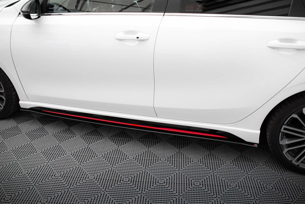 Maxton Design Street Pro Side Skirts Diffusers Kia Ceed GT Mk3 / Proceed Mk1