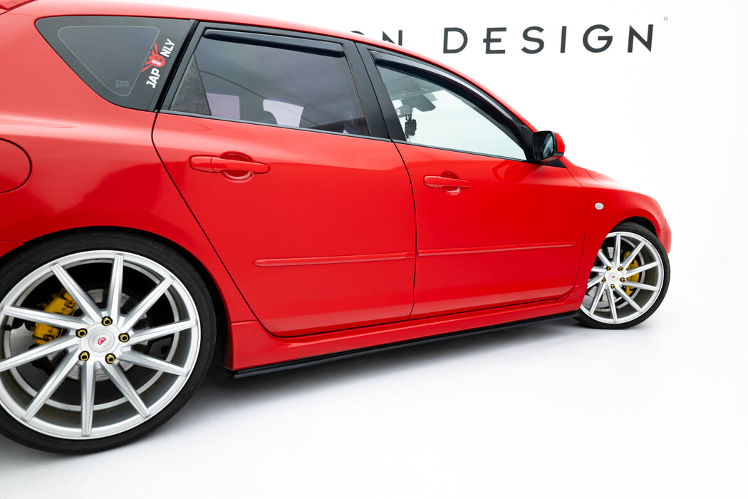 Maxton Design Street Pro Side Skirts Diffusers Mazda 3 MPS Mk1