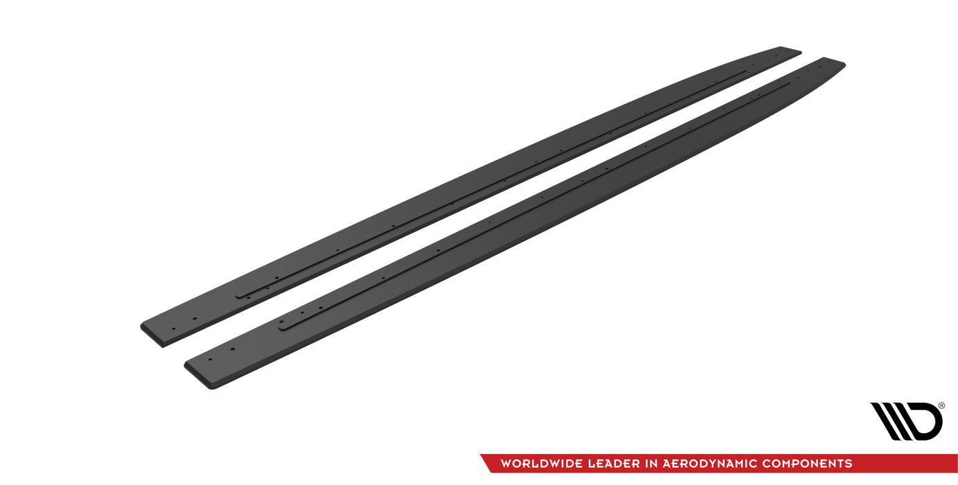 Maxton Design Street Pro Side Skirts Diffusers Mercedes-AMG C43 Coupe / Cabrio C205  Facelift / A205 Facelift