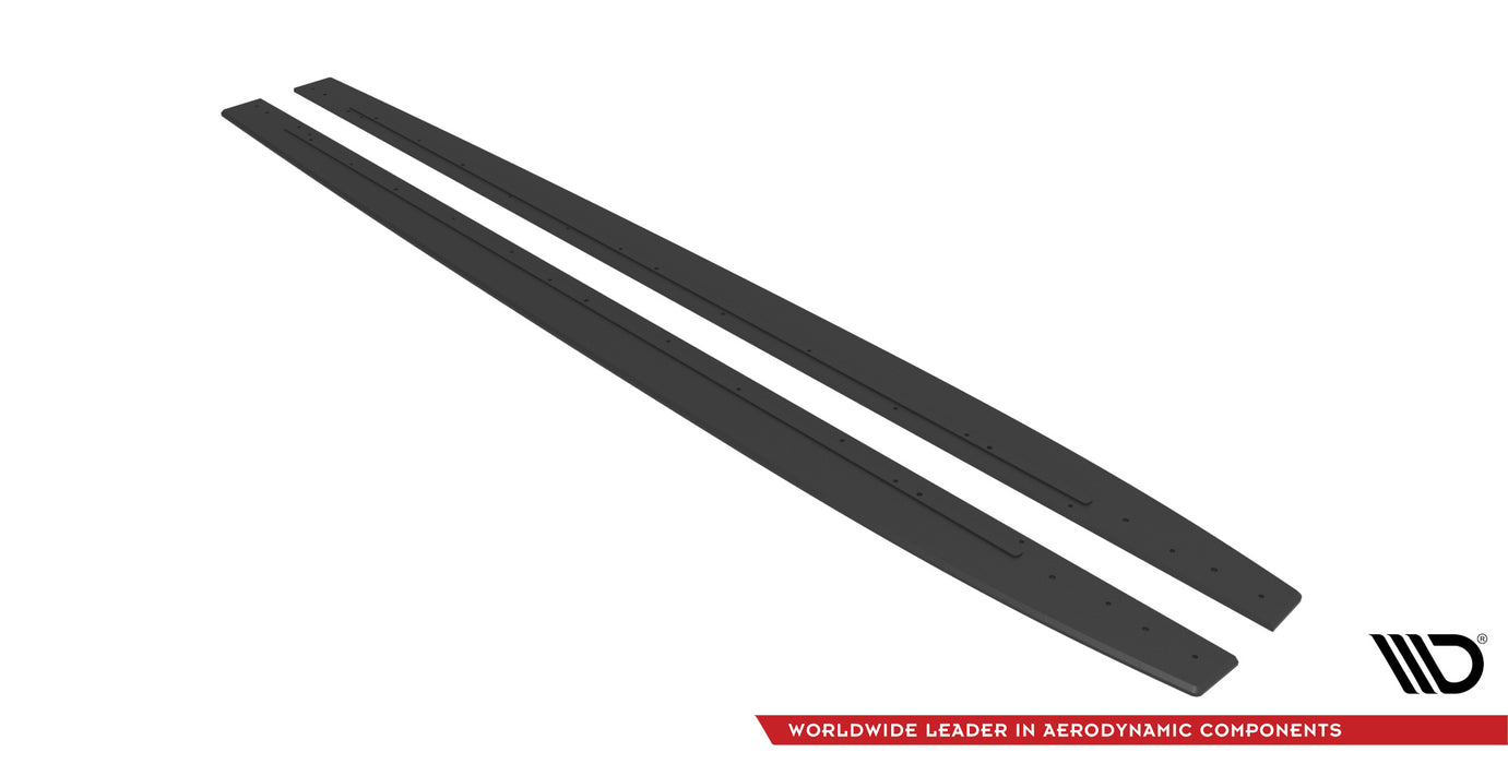 Maxton Design Street Pro Side Skirts Diffusers Mercedes-AMG C43 Coupe / Cabrio C205  Facelift / A205 Facelift