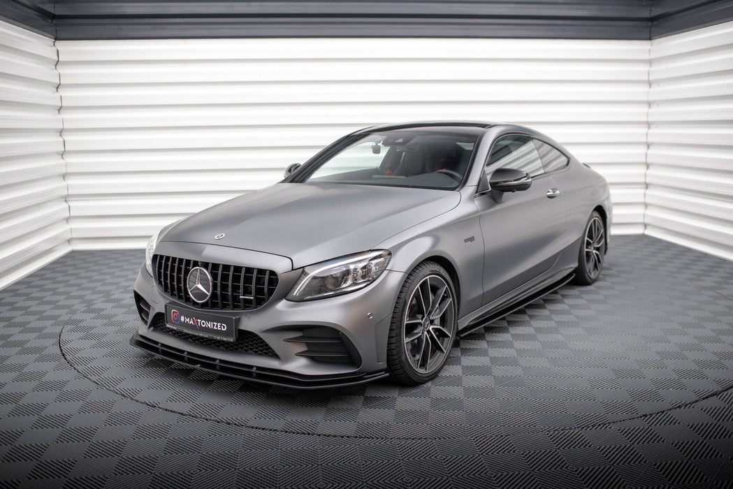 Maxton Design Street Pro Side Skirts Diffusers Mercedes-AMG C43 Coupe / Cabrio C205  Facelift / A205 Facelift