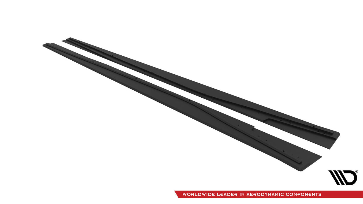 Maxton Design Street Pro Side Skirts Diffusers Mercedes-Benz A AMG-Line W176 Facelift